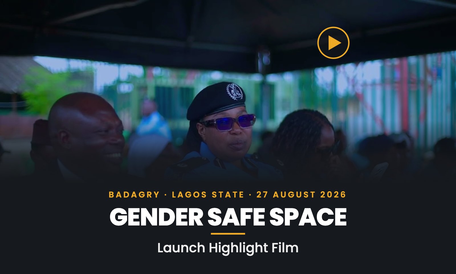 Gender Safe Space launch highlight film by Mirror Multimedia Communications, Badagry, Lagos State, 27 August 2026